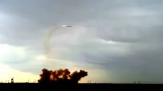 Russian rocket (Proton M) crash