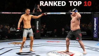 ИГРЫ В ТОП 30 МИРОВОГО РЕЙТИНГА UFC 3