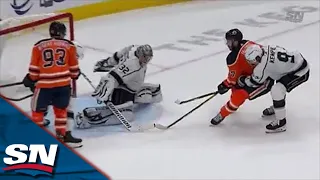 Oilers & Kings Play Full 5-Minute 3-On-3 Overtime With No Whistles