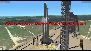 SpaceX Falcon Heavy Launch Simulation!