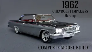 1962 Chevy Impala Revell model build completed