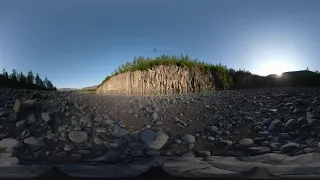 Панорамные таймлапс зарисовки с озера Аян, плато Путорана, Путоранский заповедник.