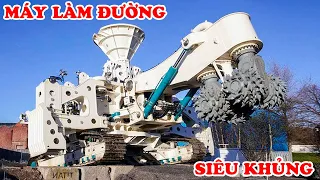 12 Cỗ Máy Xây Đường CAO TỐC Khủng Nhất Thế Giới Mà Việt Nam Cần Phải Có