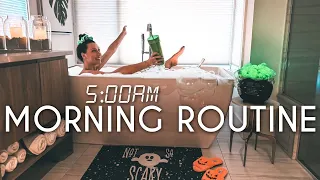 5 AM Fall Morning Routine | Motivation To Wakeup Early