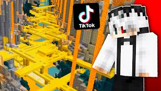 Testez SEED-uri BUGUITE cu MINECRAFT de pe TIKTOK...*SPAWNER INFINIT*?