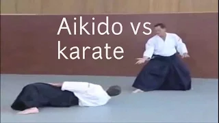 Aikido vs karate.  Best aikido techniques