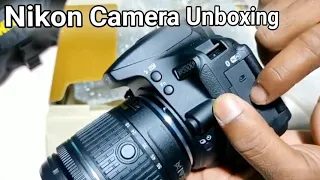 Nikon D5600 with AF-P 18-55 mm + AF-P 70-300 mm VR Kit unboxing and review First information