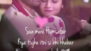 Humsafar song video for whatsapp/hike status