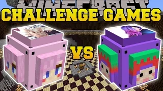 Minecraft: LDSHADOWLADY VS IHASCUPQUAKE CHALLENGE GAMES - Lucky Block Mod - Modded Mini-Game