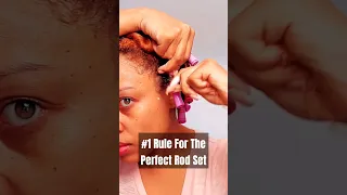 Perm Rod Set Tip For Flawless Curls #CurlyHairMagic #PermRodTips #Shorts #curlyhairmagic