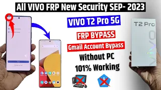 Vivo T2 Pro 5g Frp Bypass | All Vivo Android 13 Google Account Bypass (No Need Pc)