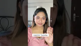 Trying Viral Revlon glass shine lipstick  (Lipstick Tuesday) #lipstick #glossylips  #indianskintone