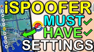 Pokemon GO Spoofer iOS BEST SETTINGS 🔥 iSpoofer for Pokemon GO Spoofing 2023