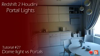 Redshift 2 Houdini - Tutorial #27 - Portal Lights *UPDATED*