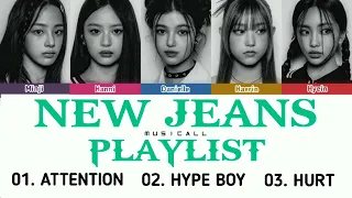 NEW JEANS All Songs Playlist Update (Attention, Hype Boy, Hurt)