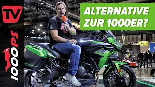 Die Kleine ganz groß! Neue Kawasaki Versys 650 für 2022 - EICMA Motorrad Neuheiten