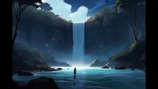 Waterfall Whispers: Lofi Oasis in the Twilight