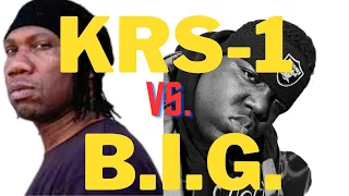 The KRS-One vs. Notorious B.I.G. Beef . The untold story by DJ Kenny Parker of BDP