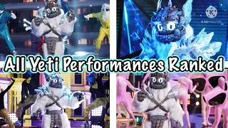 All Yeti Performances Ranked