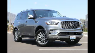 2020 INFINITI QX80 LUXE with ProAssist Walk Around and Info