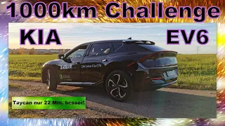 Kia EV6 RWD 77,4 kWh - 1000km Challenge🎯Zusammenfassung🎬