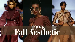 A Closer Look: 90s Old Money Fall Fashion Aesthetic | Cultured Elegance