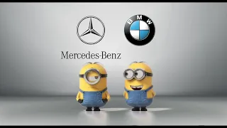 Устойчивость на дороге #Mercedes Benz   VS #BMW