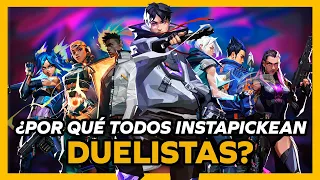 Por Qué Todos Instapickean Duelistas en Valorant | Guía Rol Duelistas