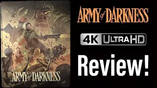 Army of Darkness (1992) 4K UHD Blu-ray Review!