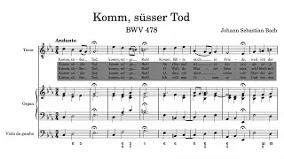 J. S. Bach - "Komm, süsser Tod, komm selge Ruh!', BWV 478 (NBS)