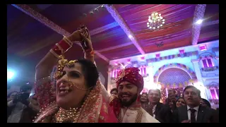 You can't miss this AMAZING surprise bridal entry 😍  || Bride Entry Dance || Shikha - Vivek