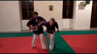 Travail forme Aiki -clé doigts 1 -YOSEIKAN BUDO Ardèche