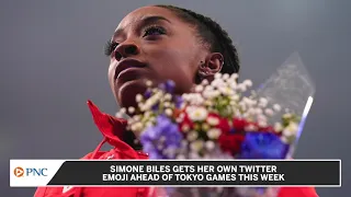 Simone Biles Gets Custom Twitter Emoji Ahead Of Tokyo Games