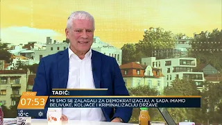 Tadić: SNS organizovano laže građane, pitanje Kosova nisam prebacio iz UN-a