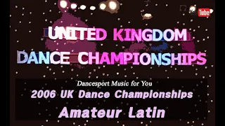 (Samba) 2006 UK Amateur Latin Semi Final - Dancesport Music for you