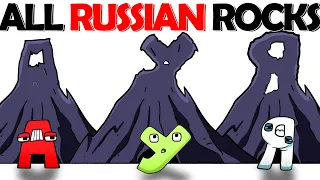 Russian Alphabet Lore But All Rocks