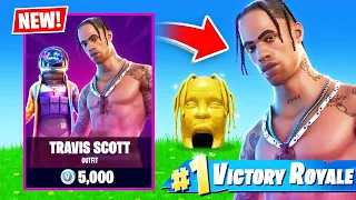 Fortnite gave me the NEW Travis Scott Skin EARLY!