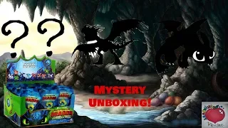 How to train your dragon, MYSTERY UNBOXING!! Mystery Dragons!