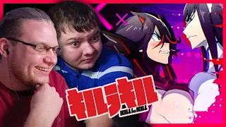 Реакция на Kill la kill ЗА 12 МИНУТ (C Trina_D)