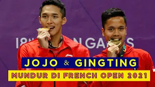 🔴 Terungkap Fakta Mengerikan !!! ~ Jojo dan Ginting Mundur dari French Open 2021