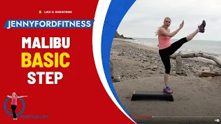 Step Aerobics Basic | Malibu | 42 Minutes | 4 Combos | At-Home Workout | Cardio Step Across America