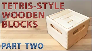 How to Make Tetris-Style Wooden Blocks - Part 2: Building the Box