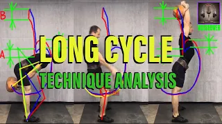Long Cycle technique analysis in motion
