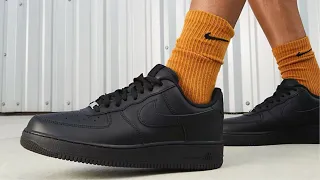 Nike Air Force 1'07 Legendary BLACK | UNBOXING & REVIEW |