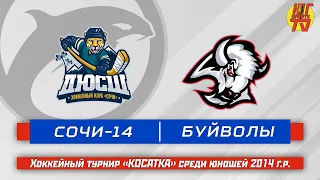 Сочи-2014 - Буйволы. Хоккейный турнир "КОСАТКА" среди юношей 2014 г.р.