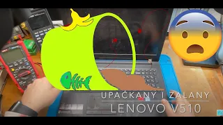 Brudny i Upaćkany do granic możliwości.....Lenovo V510.