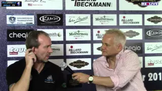 Interview mit Oliver Ortmann auf dem German Tour Finale 2015/2016