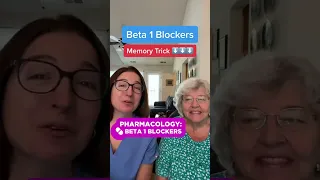 Beta 1 Blockers: Pharmacology SHORT | @LevelUpRN