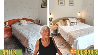 TRANSFORMACION RADICAL ¡DORMITORIO DE MI ABUELA! ❤️ Cambio Radical en ¡3 DÍAS!💪 Productos TEMU