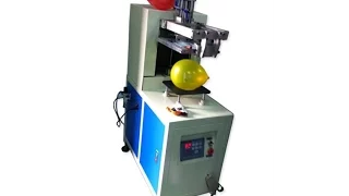 Most Popular Semi-auto Foil Balloon Screen Printing Machine Latex Balloon Screen Printer